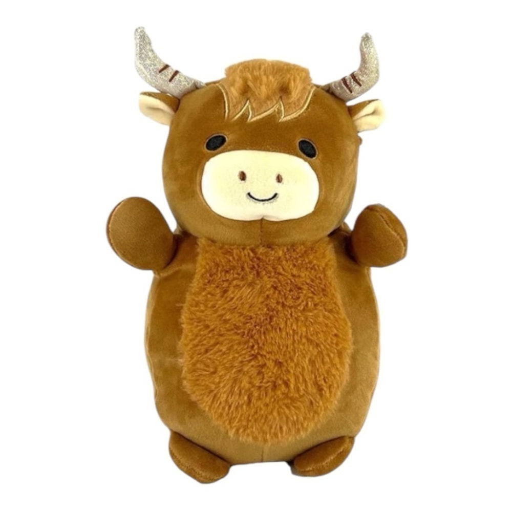 NWT-SQUISHMALLOW-HUG ME-WILFRED THE HIGHLAND COW